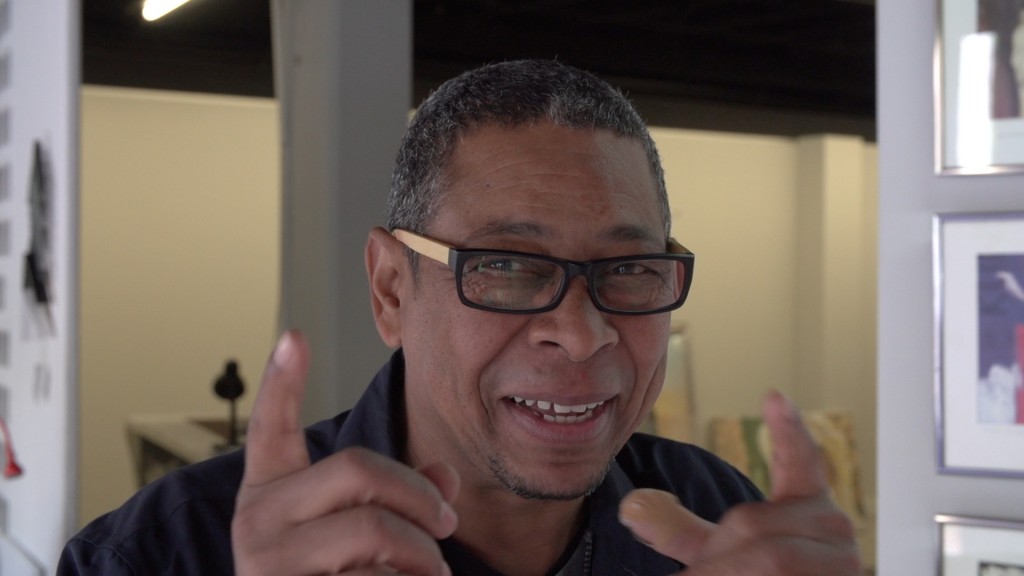 Kurator und Künstler - Zaki Al-Maboren freut sich über zahlreiche Gäste in der d:gallery Kassel